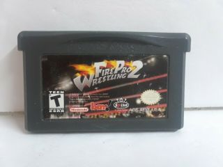 Fire Pro Wrestling 2 (nintendo Game Boy Advance,  2002) Rare Ships