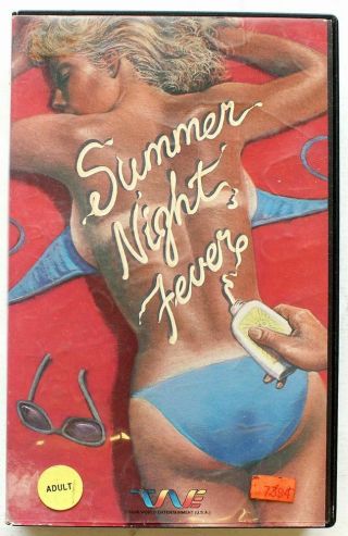 Summer Night Fever (1978) Olivia Pascal Rare Sex Comedy Cult Twe Big Box Vhs