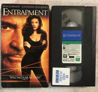 Entrapment (vhs,  1999) Rare Horror Collectible Cult Oop