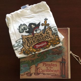 Rare 5 - 20 - 2000 Event Shirt From Disneyland Pirates Of The Carribean Treasure Map