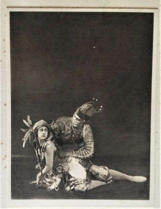 Karsavina.  Bolm.  V.  Rare 1913 E.  O.  Hoppe Print.  Diaghilev.  Ballet Russe