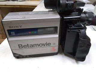 RARE Sony Betamovie BMC - 110 CAMCORDER REPAIR BETAMAX 8