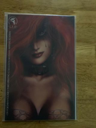 Cry For Dawn 1 3rd Print Cfd Publications Linsner Comic Book Rare