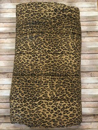 Ralph Lauren Full Queen Aragon Leopard Comforter See Photos Rare