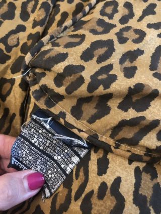 Ralph Lauren Full Queen Aragon Leopard Comforter See Photos Rare 5