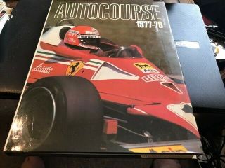Autocourse - - - Rare Motorsport Review Book - - - 1977 - 78