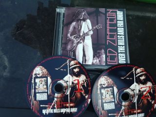 Led Zeppelin Over The Hill And Far Away 2 Cd Import Rare Live 1969 1970