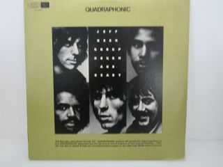 The Jeff Beck Group Rough And Ready Quadraphonic Rock Rare Epic Vinyl Record Lp