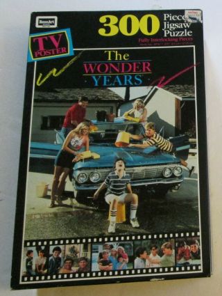 The Wonder Years 300 Piece Jigsaw Puzzle Roseart 1991 Tv Series Rare