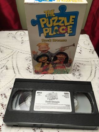 The Puzzle Place: Rock Dreams (VHS) RARE OOP Puppets 3