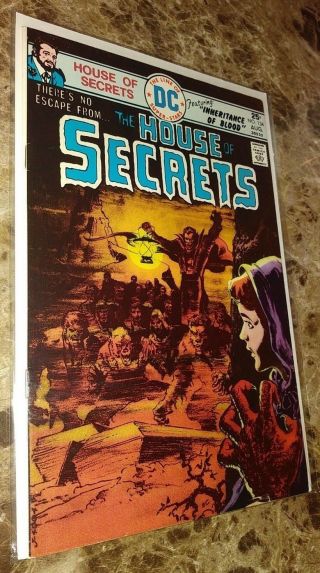 1975 Dc House Of Secrets Issue 134 Comic Book Bag/board Horror Vintage Rare