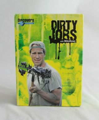 Rare 2006 Dirty Jobs With Mike Rowe 5 Disc Dvd Box Set Discovery Channel