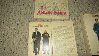 Rare ABC TV Series 1964 Milton Bradley The Addams Family Card Game - Complete 7