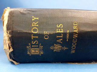 Rare Book - The History Of Wales Woodward B.  B.  Welsh Law Art Geography