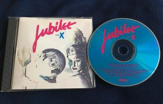 Jubilee (derek Jarman) Rare Cd Soundtrack 1978 (adam Ant,  Brian Eno Etc)