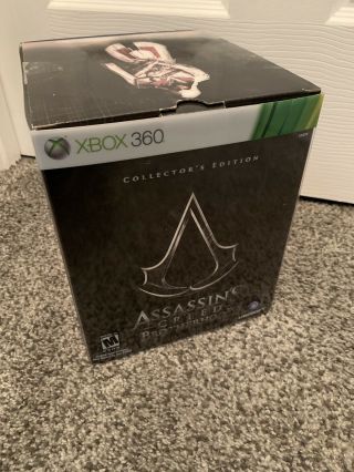 Assassins Creed Brotherhood Collectors Edition Xbox 360 Harlequin Edition Rare