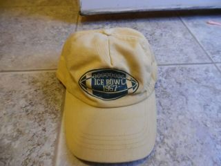 Ice Bowl 1967 Rare Commemorative Green Bay Packers Football Hat/cap Nfl