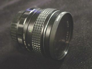 RARE Pentax K - mount Hervic - Zivnon SLR Camera Lenses F3.  5 75 - 205mm Zoom F2.  8 28mm 6