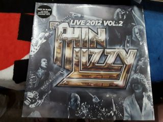 Thin Lizzy Live 2012 Vo1 2 Vinyl 2 Lp 180 Gram Colored Vinyl Limited Rare