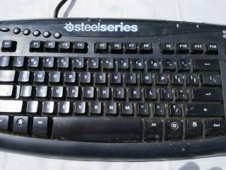 RARE SteelSeries Merc Stealth LED backlit Keyboard 3