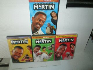Martin - The Complete Season 1 2 3 & 4 Rare Dvd Set Martin Lawrence (16 Disc)