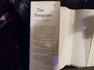 THE PEREGRINE J.  A.  BAKER 1967 1ST EDITION RARE NEAR 7
