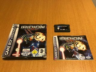 Iridion Ii 2 - Nintendo Gameboy Advance Game - Very Rare