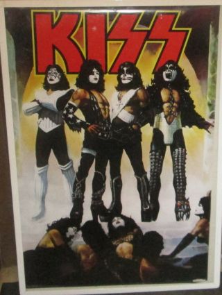 Kiss Limited Rare Poster Rock 2012 Future Collectible Love Gun