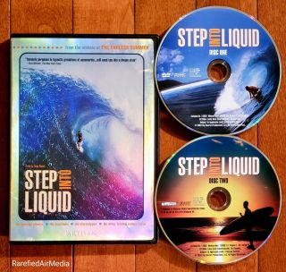 Step Into Liquid (dvd,  2004) 2 - Disc Rare Surfing Film