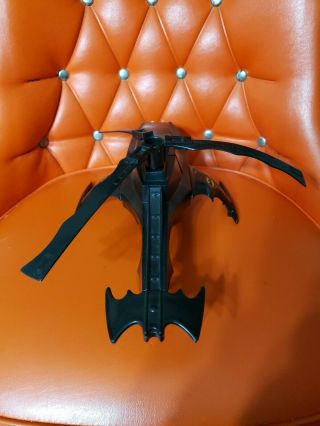 Vintage RARE 1986 Kenner Powers Batman Batcopter Helicopter 3