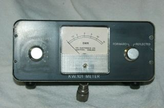 Very Rare Kw Electronics Model 101 Power / Swr Meter.  Made In England