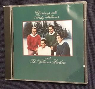 Christms With Andy Williams And The Williams Bros Baraby Records Rare Cd