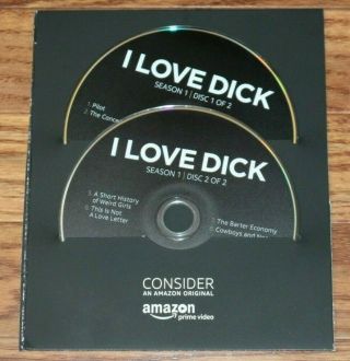 Rare I Love Dick Complete Season 1 2 Dvd 8 Episodes Amazon 2017 Emmy Fyc