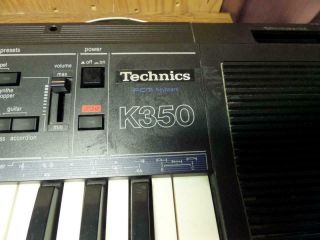 Technics RARE SX - K350 Piano organ Electronic Keyboard 49 key 2