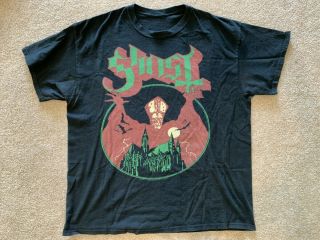Ghost Band Bc Papa B.  C.  Rare Opus Xmas T - Shirt Size Xl Shirt Rats Copia