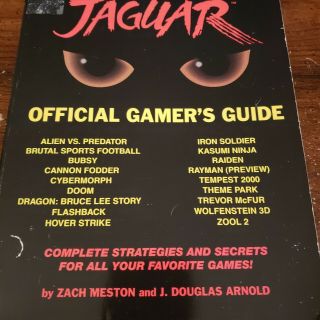 Atari Jaguar Strategy Official Gamer 