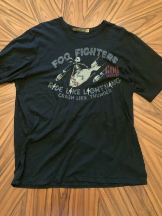 Rare Foo Fighters Echoes Silence 2007 Concert Shirt Johnson Motors Xl Never Worn