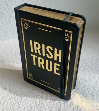 Tullamore Dew Irish True 4oz Book Flask - Rare And Limited