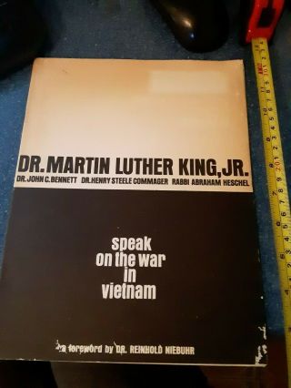 Dr.  Martin Luther King Jr.  Speak On The War In Vietnam 1967 Rare