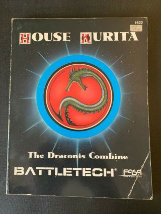 Fasa - Battletech - House Kurita - The Draconis Combine 1st Edition Rare 1620