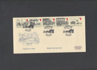 1984 Royal Mailcoaches Veldale First Day Cover.  Rarely Seen.