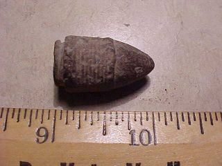 Rare dug 9 - ring Sharps bullet - Fort Craig Mexico - 1960 ' s detector finds 2