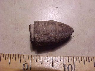 Rare dug 9 - ring Sharps bullet - Fort Craig Mexico - 1960 ' s detector finds 3