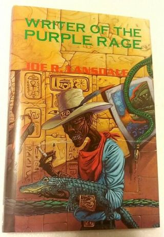 Writer Of The Purple Rage By Joe Lansdale—rare Signed Ltd Edition