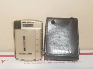 Rare Olympus Pearlcorder L400 Microcassette Recorder/recorder Voice