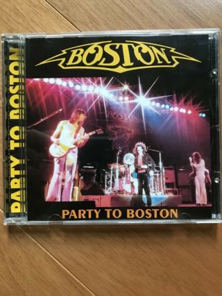 Boston Band Party To Boston Rare Live Cd Recorded 11/6/78 Delp Scholz Goudreau