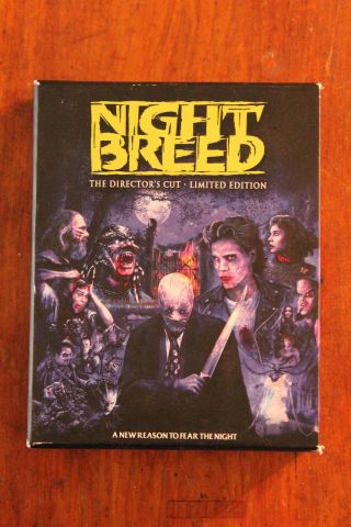 Nightbreed: Limited Edition (blu - Ray,  3 - Disc Set) Rare & Out Of Print Oop