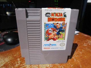 Little Ninja Brothers (nintendo Entertainment System,  1990) Rare Nes Good