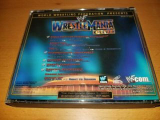 WWE/ WWF WRESTLEMANIA 17,  XVII,  X - Seven - Video CD (RARE 4 disc VCD SET) 2