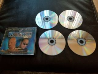 WWE/ WWF WRESTLEMANIA 17,  XVII,  X - Seven - Video CD (RARE 4 disc VCD SET) 3